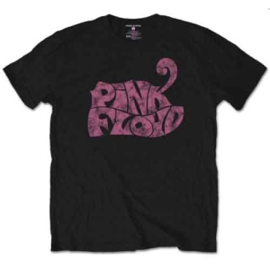 Pink Floyd - Swirl Logo Uni Bl  in the group MERCHANDISE / T-shirt / Pop-Rock at Bengans Skivbutik AB (5545639r)