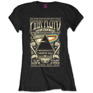 Pink Floyd - Carnegie Hall Poster Lady Bl in the group MERCHANDISE / T-shirt / Pop-Rock at Bengans Skivbutik AB (5545646r)