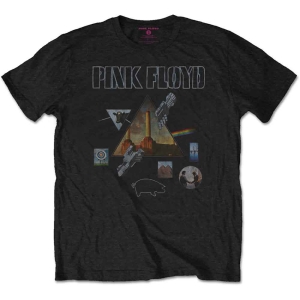 Pink Floyd - Montage Uni Bl in the group MERCHANDISE / T-shirt / Pop-Rock at Bengans Skivbutik AB (5545654r)