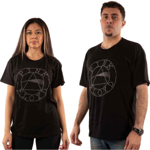 Pink Floyd - Circle Logo Diamante Uni Bl in the group MERCHANDISE / T-shirt / Pop-Rock at Bengans Skivbutik AB (5545660r)