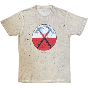 Pink Floyd - The Wall Hammers Snow Wash Uni Sand in the group MERCHANDISE / T-shirt / Pop-Rock at Bengans Skivbutik AB (5545666r)