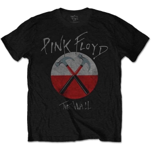 Pink Floyd - Pink Floyd Thewall Hammers Logo Uni Bl  in the group MERCHANDISE / T-shirt / Pop-Rock at Bengans Skivbutik AB (5545677r)