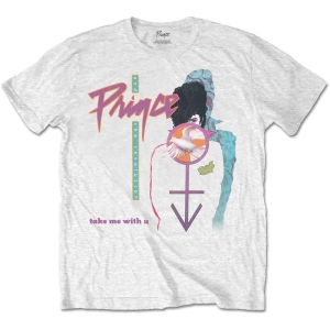 Prince - Take Me With U Uni Wht in the group MERCHANDISE / T-shirt / Pop-Rock at Bengans Skivbutik AB (5545848r)