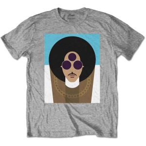 Prince - Art Official Age Uni Grey  in the group MERCHANDISE / T-shirt / Pop-Rock at Bengans Skivbutik AB (5545861r)