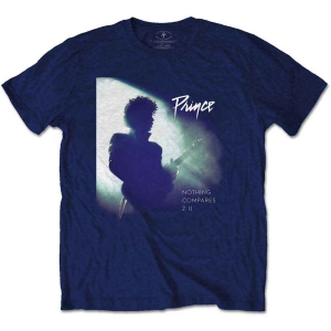 Prince - Nothing Compares 2 U Uni Navy  in the group MERCHANDISE / T-shirt / Pop-Rock at Bengans Skivbutik AB (5545872r)