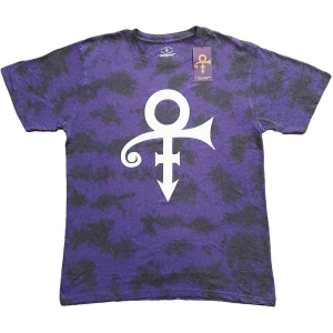 Prince - White Symbol Uni Bl Dip-Dye in the group MERCHANDISE / T-shirt / Pop-Rock at Bengans Skivbutik AB (5545877r)