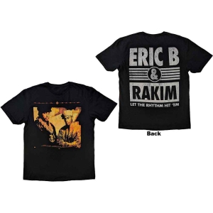 Eric B. & Rakim - Let The Rhythm Hit 'Em Uni Bl  in the group MERCHANDISE / T-shirt / Hip Hop-Rap at Bengans Skivbutik AB (5546036r)