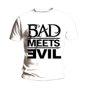 Eminem - Bad Meets Evil Uni Wht  in the group MERCHANDISE / T-shirt / Hip Hop-Rap at Bengans Skivbutik AB (5546039r)