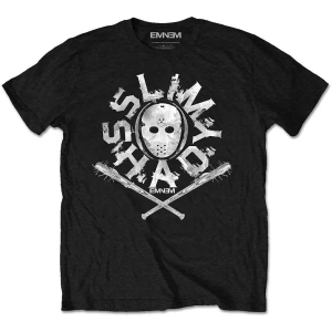 Eminem - Shady Mask Uni Bl  in the group MERCHANDISE / T-shirt / Hip Hop-Rap at Bengans Skivbutik AB (5546045r)