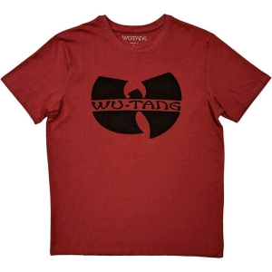 Wu-Tang Clan - Logo Uni Red in the group MERCHANDISE / T-shirt / Hip Hop-Rap at Bengans Skivbutik AB (5546191r)