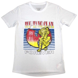 Wu-Tang Clan - Tiger Uni Wht in the group MERCHANDISE / T-shirt / Hip Hop-Rap at Bengans Skivbutik AB (5546196r)
