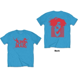 Yungblud - Deadhappy Uni Blue in the group MERCHANDISE / T-shirt / Pop-Rock at Bengans Skivbutik AB (5546201r)