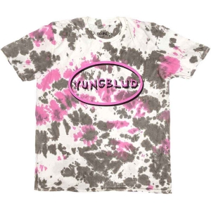 Yungblud - Scratch Logo Oval Uni Grey Dip-Dye in the group MERCHANDISE / T-shirt / Pop-Rock at Bengans Skivbutik AB (5546207r)