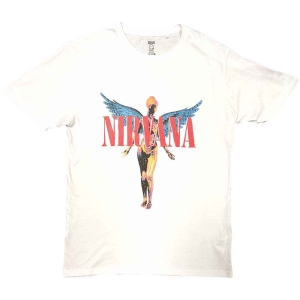 Nirvana - Angelic Uni Wht in the group MERCHANDISE / T-shirt / Pop-Rock at Bengans Skivbutik AB (5546458r)