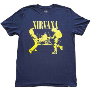 Nirvana - Stage Uni Navy  in the group MERCHANDISE / T-shirt / Pop-Rock at Bengans Skivbutik AB (5546468r)