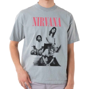 Nirvana - Bathroom Photo Uni Grey  in the group MERCHANDISE / T-shirt / Pop-Rock at Bengans Skivbutik AB (5546490r)