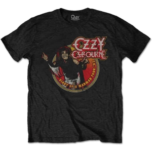 Ozzy Osbourne - Diary Of A Madman Tour 82 Uni Bl in the group MERCHANDISE / T-shirt / Heavy Metal at Bengans Skivbutik AB (5546633r)