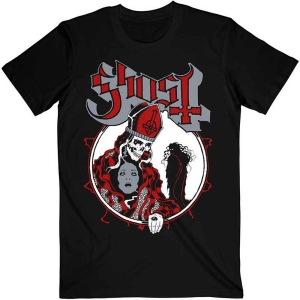 Ghost - Hi-Red Possession Uni Bl in the group MERCHANDISE / T-shirt / Heavy Metal at Bengans Skivbutik AB (5546774r)
