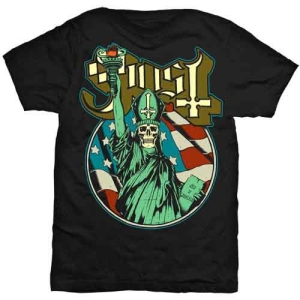 Ghost - Statue Of Liberty Uni Bl  in the group MERCHANDISE / T-shirt / Hårdrock at Bengans Skivbutik AB (5546775r)