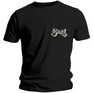 Ghost - Pocket Logo Fp Uni Bl in the group MERCHANDISE / T-shirt / Heavy Metal at Bengans Skivbutik AB (5546788r)
