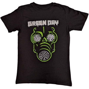 Green Day - Green Mask Uni Bl in the group MERCHANDISE / T-shirt / Punk at Bengans Skivbutik AB (5547144r)