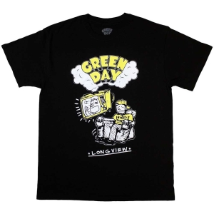Green Day - Longview Doodle Uni Bl in the group MERCHANDISE / T-shirt / Punk at Bengans Skivbutik AB (5547153r)
