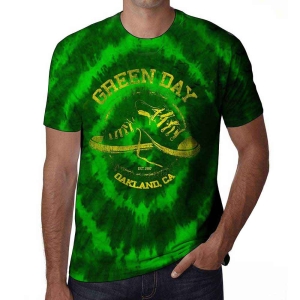 Green Day - All Stars Uni Green Dip-Dye in the group MERCHANDISE / T-shirt / Punk at Bengans Skivbutik AB (5547162r)