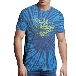 Green Day - Dookie Line Art Uni Blue Dip-Dye  in the group MERCHANDISE / T-shirt / Punk at Bengans Skivbutik AB (5547164r)