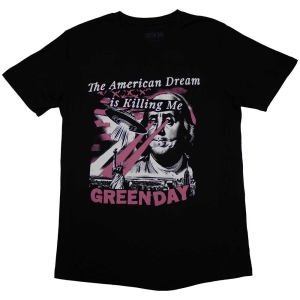 Green Day - American Dream Uni Bl  in the group MERCHANDISE / T-shirt / Punk at Bengans Skivbutik AB (5547180r)