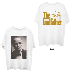 The Godfather - Brando B&W Uni Wht in the group MERCHANDISE / T-shirt / Soundtrack at Bengans Skivbutik AB (5547193r)