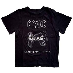 Ac/Dc - About To Rock Toddler Bl T-Shirt in the group MERCHANDISE / Merch / Hårdrock at Bengans Skivbutik AB (5548599r)