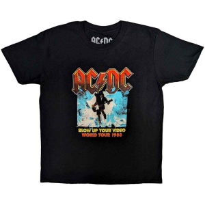 Ac/Dc - Blow Up Your Video Boys T-Shirt Bl in the group MERCHANDISE / Merch / Hårdrock at Bengans Skivbutik AB (5548602r)