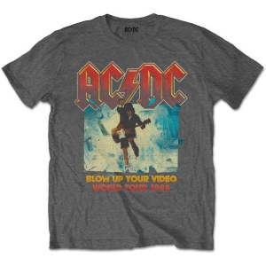 Ac/Dc - Blow Up Your Video Boys T-Shirt Charcoal in the group MERCHANDISE / Merch / Hårdrock at Bengans Skivbutik AB (5548603r)