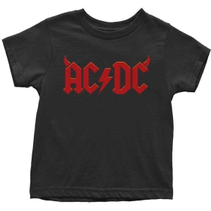 Ac/Dc - Horns Toddler Bl T-Shirt in the group MERCHANDISE / Merch / Hårdrock at Bengans Skivbutik AB (5548607r)