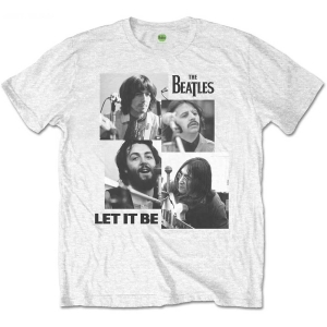 The Beatles - Packaged Let It Be Boys T-Shirt Wht in the group MERCHANDISE / Merch / Pop-Rock at Bengans Skivbutik AB (5548636r)