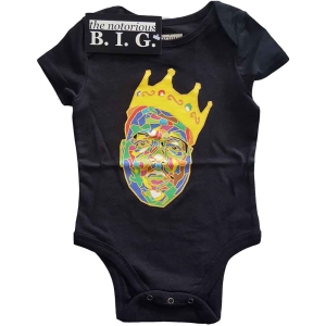 Biggie Smalls - Crown Toddler Bl Babygrow in the group MERCHANDISE / Merch / Hip Hop-Rap at Bengans Skivbutik AB (5548641r)