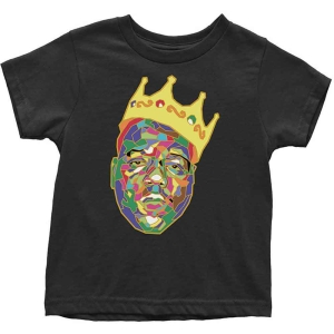 Biggie Smalls - Crown Toddler T-Shirt Bl in the group MERCHANDISE / Merch / Hip Hop-Rap at Bengans Skivbutik AB (5548645r)