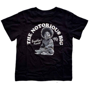 Biggie Smalls - Baby Toddler T-Shirt Bl in the group MERCHANDISE / Merch / Hip Hop-Rap at Bengans Skivbutik AB (5548646r)