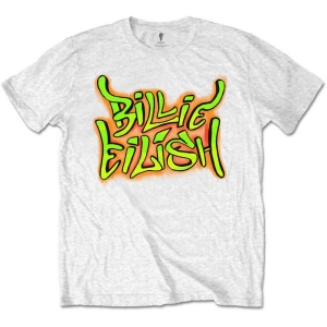 Billie Eilish - Graffiti Boys Wht in the group MERCHANDISE / Merch / Pop-Rock at Bengans Skivbutik AB (5548650r)