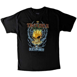 Five Finger Death Punch - Trouble Boys T-Shirt Bl in the group MERCHANDISE / Merch / Hårdrock at Bengans Skivbutik AB (5548684r)