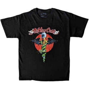 Motley Crue - Feelgood Red Circle Boys T-Shirt Bl in the group MERCHANDISE / Merch / Hårdrock at Bengans Skivbutik AB (5548763r)