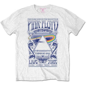 Pink Floyd - Carnegie Hall Boyst-Shirt Wht in the group MERCHANDISE / Merch / Pop-Rock at Bengans Skivbutik AB (5548793r)