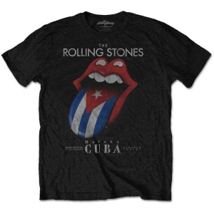 Rolling Stones - Havana Cuba Boys T-Shirt Bl in the group MERCHANDISE / Merch / Pop-Rock at Bengans Skivbutik AB (5548830r)