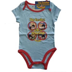 The Beatles - Yellowsub  Holes Lht Blue Babygrow in the group MERCHANDISE / Merch / Pop-Rock at Bengans Skivbutik AB (5548870r)