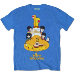 The Beatles - Yellowsub Sub Boys T-Shirt Blue in the group MERCHANDISE / Merch / Pop-Rock at Bengans Skivbutik AB (5548872r)
