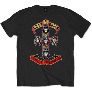 Guns N Roses - Appetite For Destruction Uni Bl in the group MERCHANDISE / T-shirt / Heavy Metal at Bengans Skivbutik AB (5549123r)