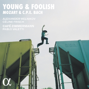 Café Zimmermann - Mozart & C.P.E. Bach: Young & Fooli in the group OUR PICKS / Friday Releases / Friday the 21th June 2024 at Bengans Skivbutik AB (5549194)