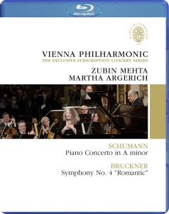 Martha Argerich Zubin Mehta Wiene - Schumann / Bruckner: Piano Concerto in the group OUR PICKS / Friday Releases / Friday the 21th June 2024 at Bengans Skivbutik AB (5549220)