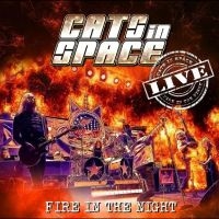 Cats In Space - Fire In The Night: Live (White Viny in the group OUR PICKS / Friday Releases / Friday the 5th July at Bengans Skivbutik AB (5549373)