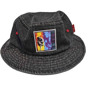 Guns N Roses - Use Your Illusion Denim Bucket Hat in the group MERCHANDISE / Merch / Hårdrock at Bengans Skivbutik AB (5550276r)